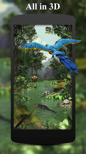 3D Rainforest Live Wallpaper screenshot 1
