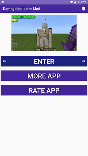 Damage Indicator Addon For MCPE screenshot 2