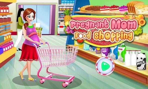 Pregnant Mom Food Shopping screenshot 1