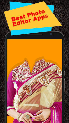 Saree Blouse Photo Suit screenshot 4
