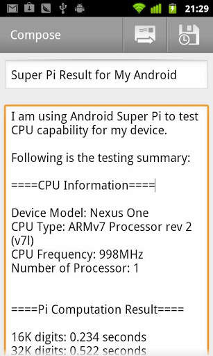 Super PI screenshot 2