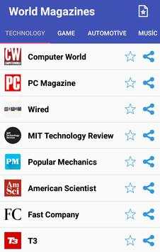 World Magazines screenshot 1