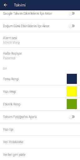 Türkiye Takvimi скриншот 5