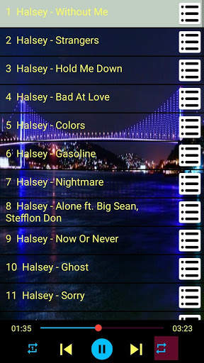 Halsey Ringtones - Music Offline screenshot 2