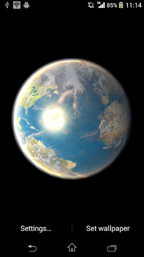 Earth Live Wallpaper screenshot 4