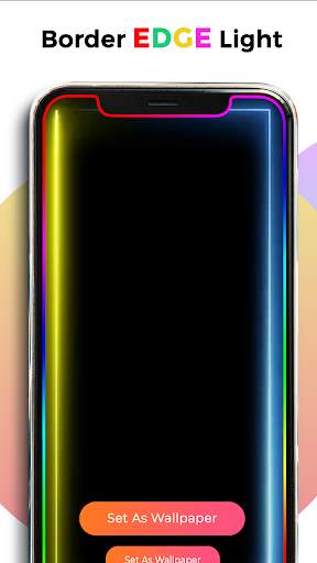 Edge Lighting Live Wallpaper - Border Edge Light screenshot 4