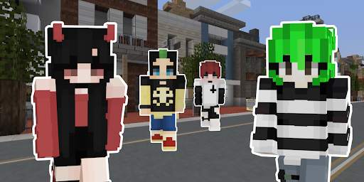 Emo Skins for Minecraft PE screenshot 3