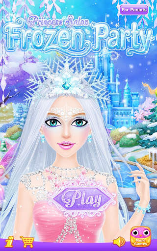 Princess Salon: Frozen Party скриншот 1