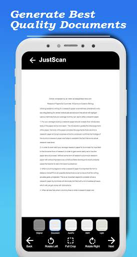 Doc Scanner - JustScan Cam Scanner screenshot 3