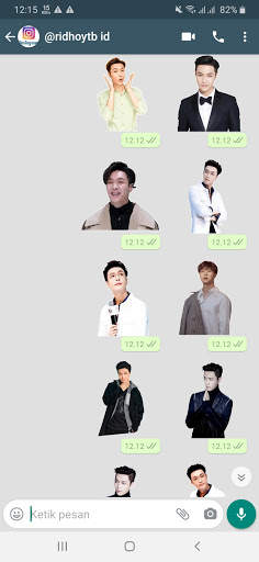 Sticker Wa Lay Zhang EXO For WAStickerApps screenshot 2