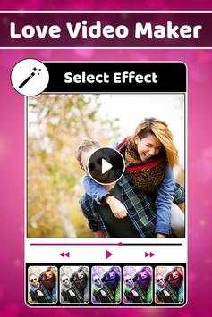 Love Video Maker स्क्रीनशॉट 1