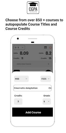 CGPA Calculator screenshot 2