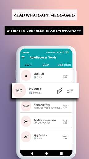 AutoRecover Tools: Undelete Me screenshot 2