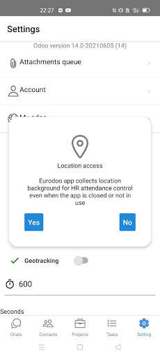 Odoo messenger скриншот 8