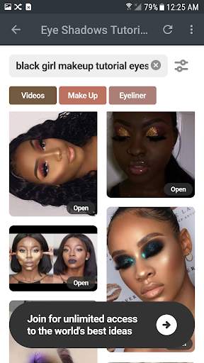 Black Beauty Makeup Tutorials. скриншот 4