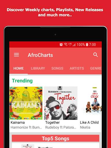 AfroCharts - Stream African Music screenshot 8