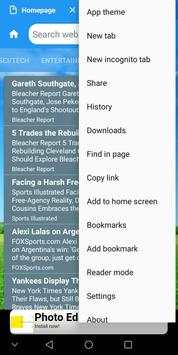 Mobile browser & explorer (super fast) screenshot 4