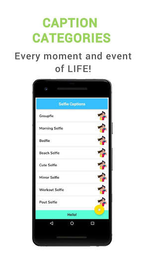 Selfie Captions screenshot 3