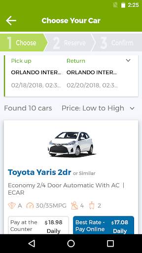 E-Z Car Rental स्क्रीनशॉट 3
