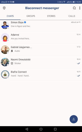 Biaconnect Messenger screenshot 8