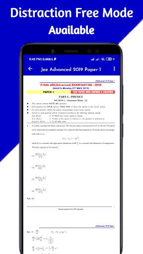 Jee Advanced Solved Papers Offline screenshot 4