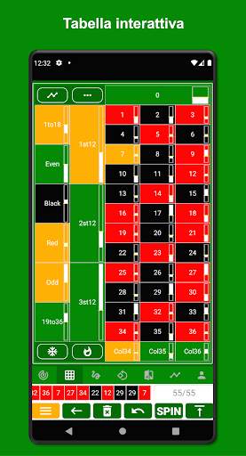 Roulette Dashboard App screenshot 2