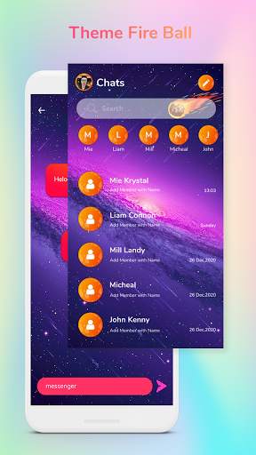 Color SMS - New Messenger & Change Message screenshot 6