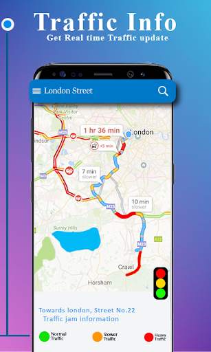 Voice GPS Navigation & Map Driving Directions screenshot 5