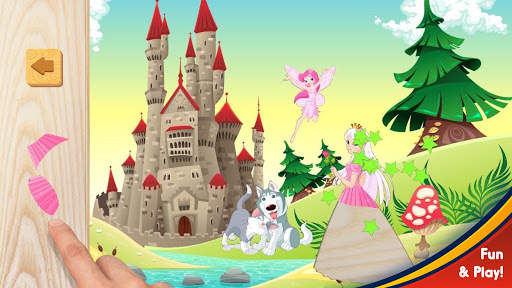 Fairy Princess Puzzle for Girl Education screenshot 2