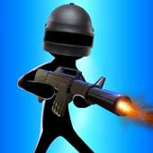 Stickman Battlelands Royale -  Rocket Royale 2.0