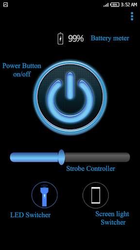 LED Flashlight   Multiple Colors Light screenshot 2