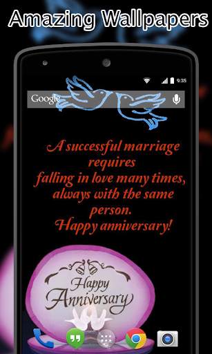 Happy Wedding Anniversary Wallpapers HD screenshot 1