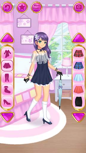 Anime Dress Up Games For Girls screenshot 6