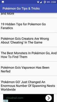 Pokemon go Tips & Tricks screenshot 2
