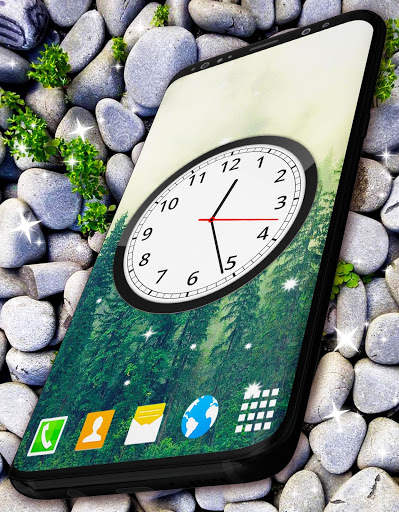 Classic Clock Wallpaper 🕚 Abstract Live Wallpaper screenshot 8