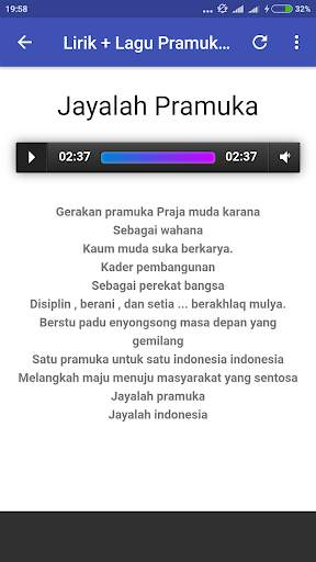 Lagu Pramuka Lengkap Offline screenshot 4