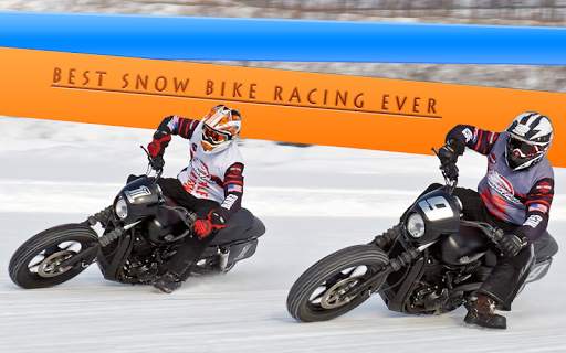 Snow Bike Racing & quad Stunts Simulator 2018 screenshot 1