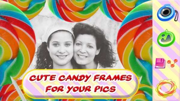 Candy Photo Frames - Cute Pics screenshot 1