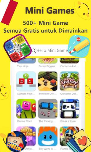 Hello Mini : Mainkan game dan dapatkan teman baru screenshot 1