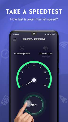 Wifi Speed Test - speed test screenshot 1