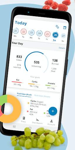 Fddb - Calorie Counter & Diet screenshot 2
