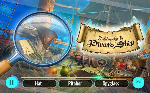Pirate Ship Hidden Objects Treasure Island Escape screenshot 1