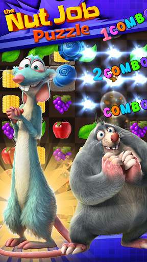 Nut job : Puzzle king 5 تصوير الشاشة