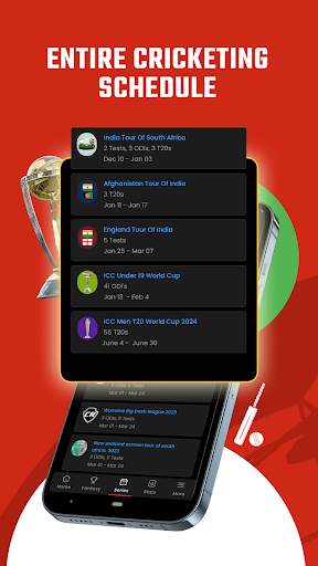 Cric Rocket: Cricket Live Line screenshot 2