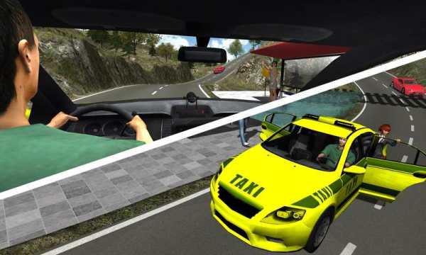 Taxi Driver Hill Climb sim 3D screenshot 5