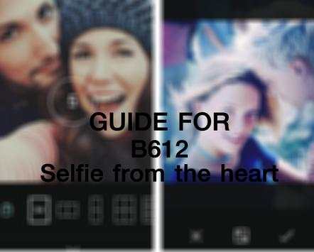 Guide for B612 Selfie Heart screenshot 5