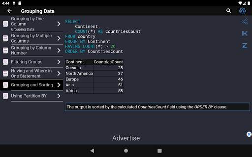 SQL Free स्क्रीनशॉट 13