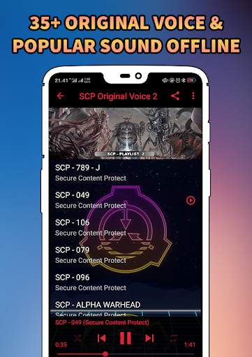 SCP Original Voice Offline screenshot 5