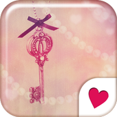Cute wallpaper★Antique key icon