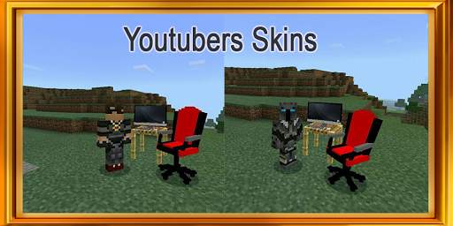 Youtubers Skins for Minecraft PE screenshot 1